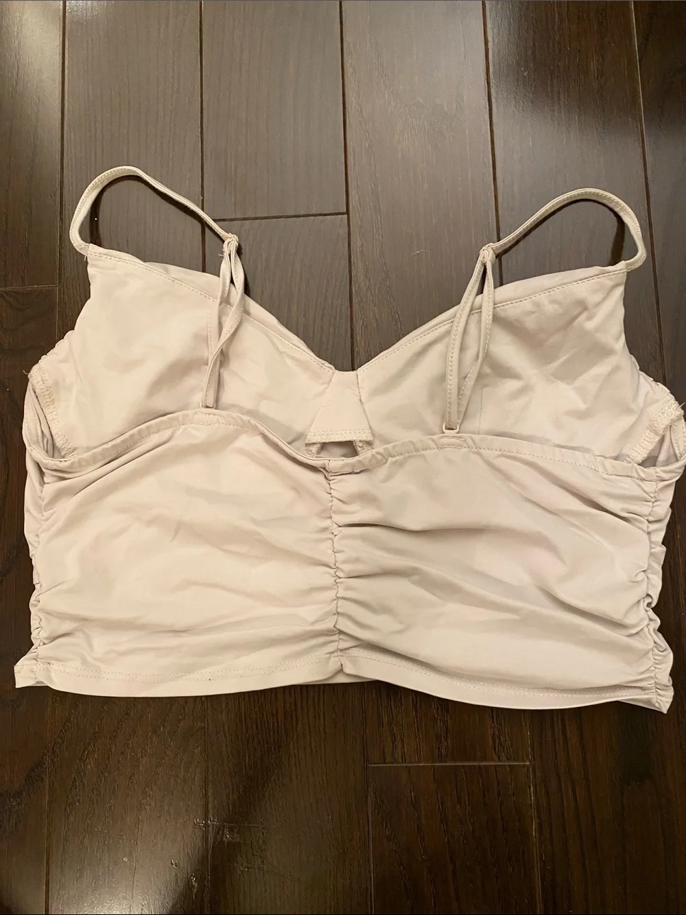 Garage Cream Ruched Top - Picture 2 of 3